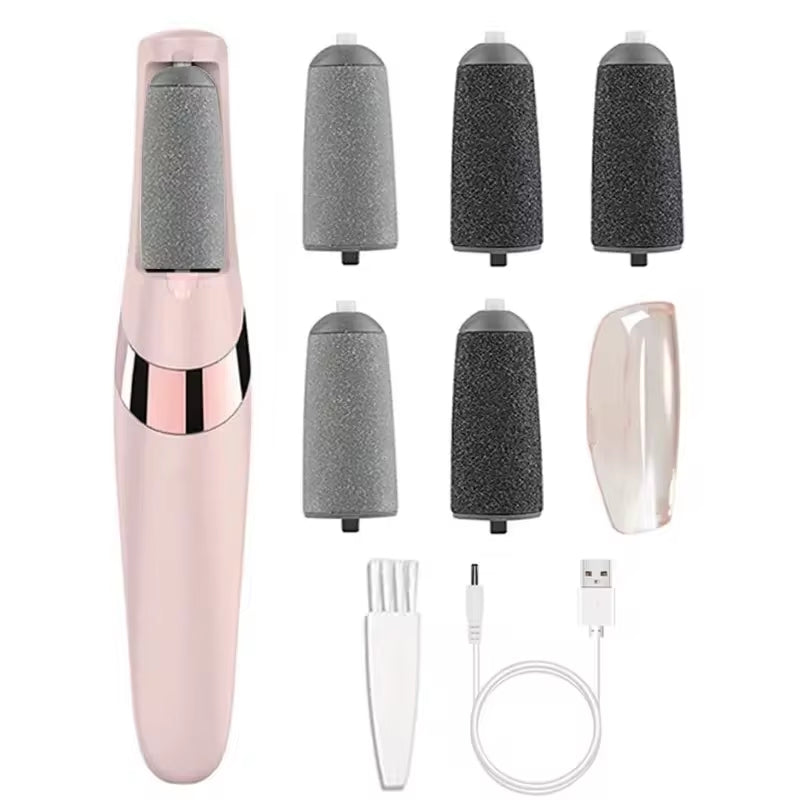 Electronic Tool File and Healing Tissue Remover Electric Foot Grinder Pink